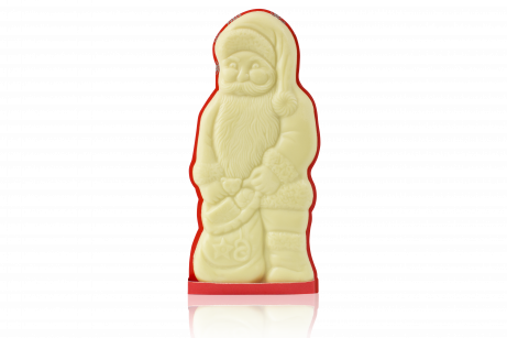 Father Frost gift, white chocolate