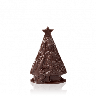 Ялинка Різдвяна з чорного шоколаду
