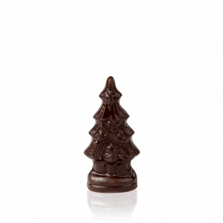 «Ялиночка-цукерка» з чорного шоколаду