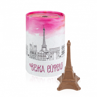 Eiffel Tower, milk chocolate