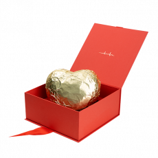 "Big Heart" in a box, milk chocolate