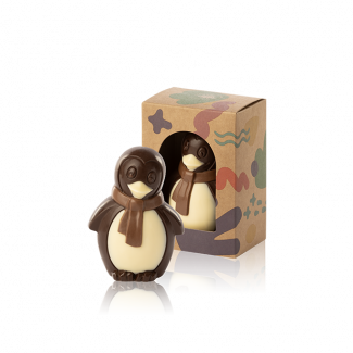 Пінгвін з чорного шоколаду