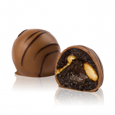 Mrs. Plum in milk chocolate coating