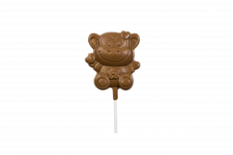 Monkey lollipop, milk chocolate