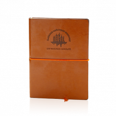 Notebook with Leather Cover