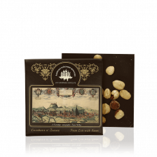 Dark chocolate with hazelnut, 100 g