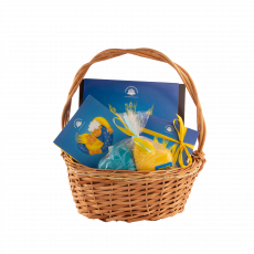Basket of sweet “We are from Ukraine”