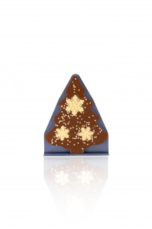 Chocolate figurine "Snow-Covered Beauty", milk chocolate