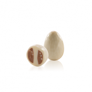 Sweet "Crystal Egg", white chocolate