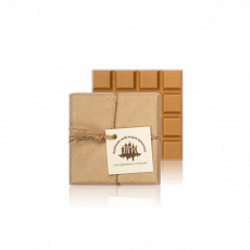 Шоколадні тафлі білі карамельні з сіллю, 100 г