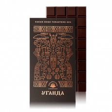 Uganda, dark chocolate, 80 g