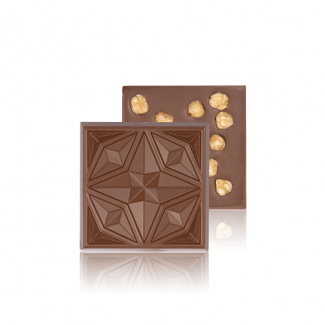 Milk chocolate with hazelnut, 84g