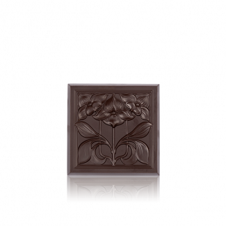 Шоколадні тафлі чорні з мигдалем, 84г