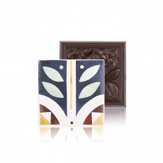 Dark chocolate with almond, 84g