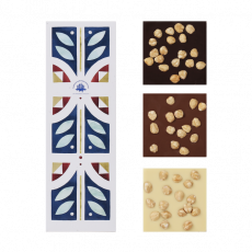 Set of chocolate bars "Tiles of Levinskyi" with haselnut