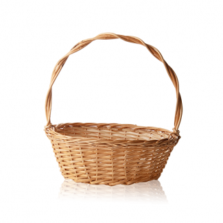Wicker basket, medium