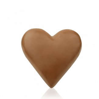 Medium Heart, milk chocolate