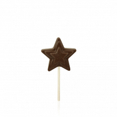 Star Lollipop, dark chocolate