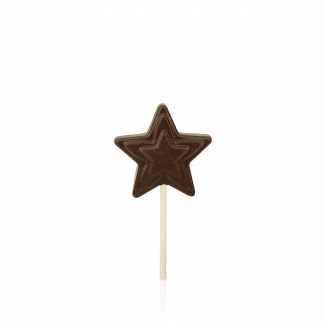 Star Lollipop, dark chocolate