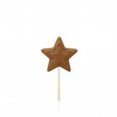 Star Lollipop, milk chocolate