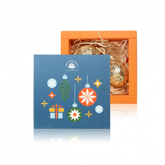 A set of chocolate figurines “New Year Tree Decorations”