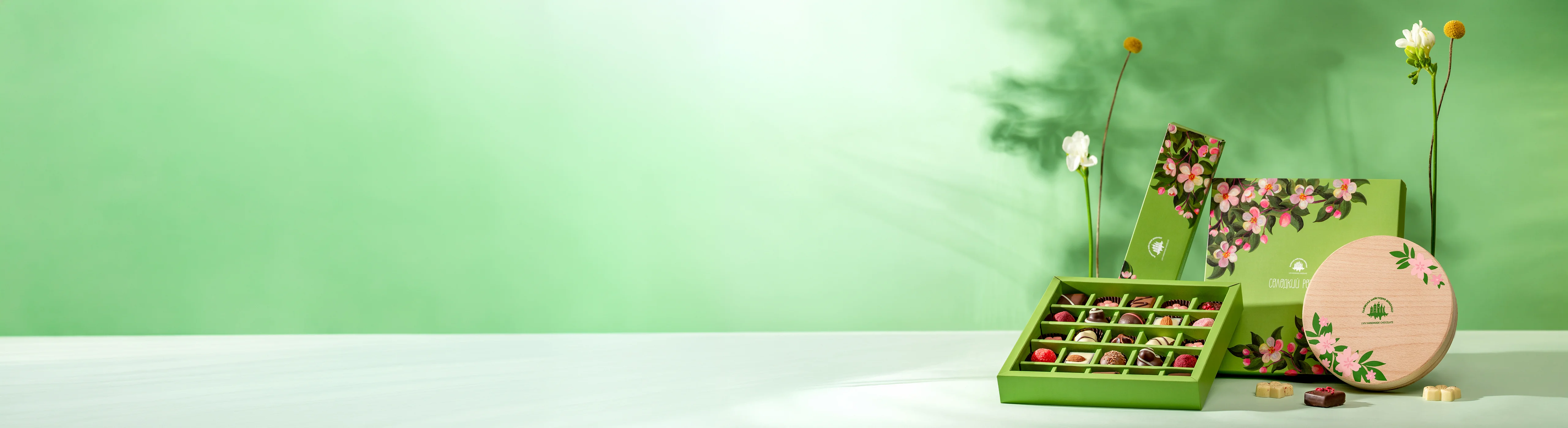 Весняна колекція шоколаду