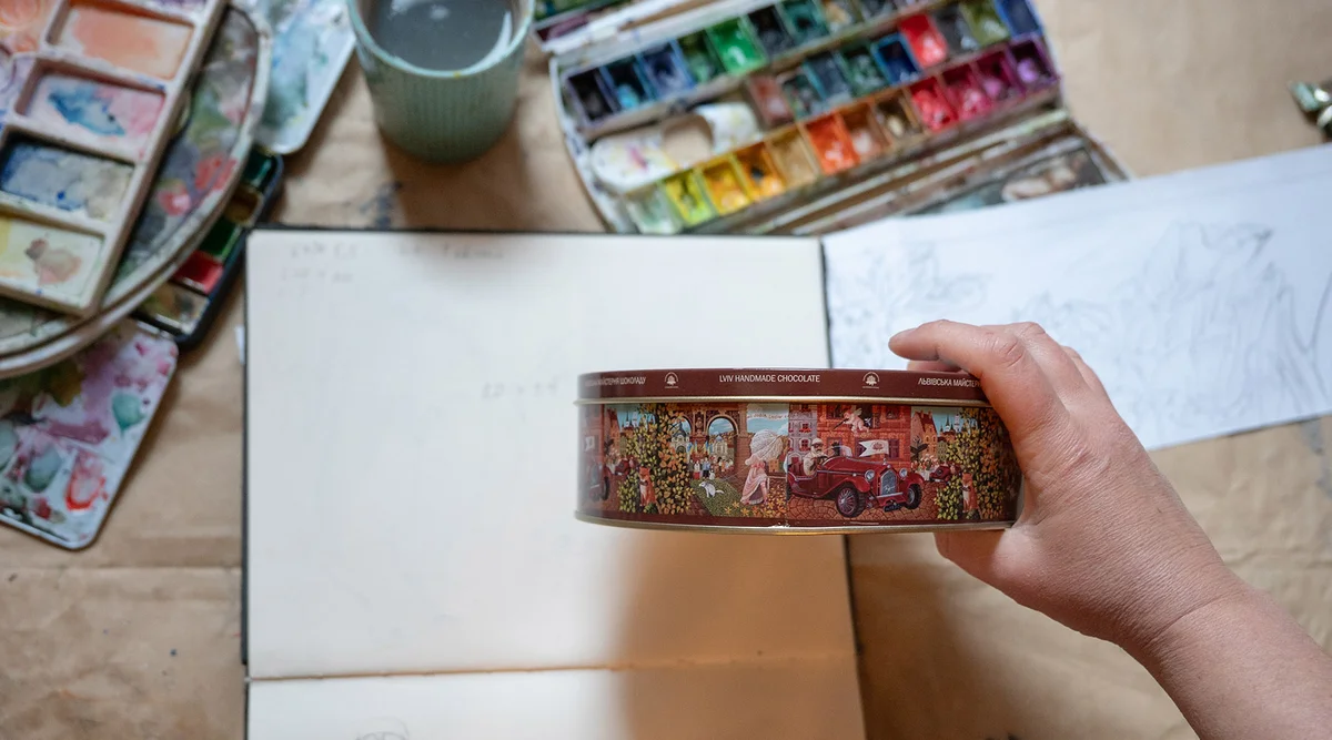 Як створюються унікальні ілюстрації до шоколадних виробів Майстерні.  3